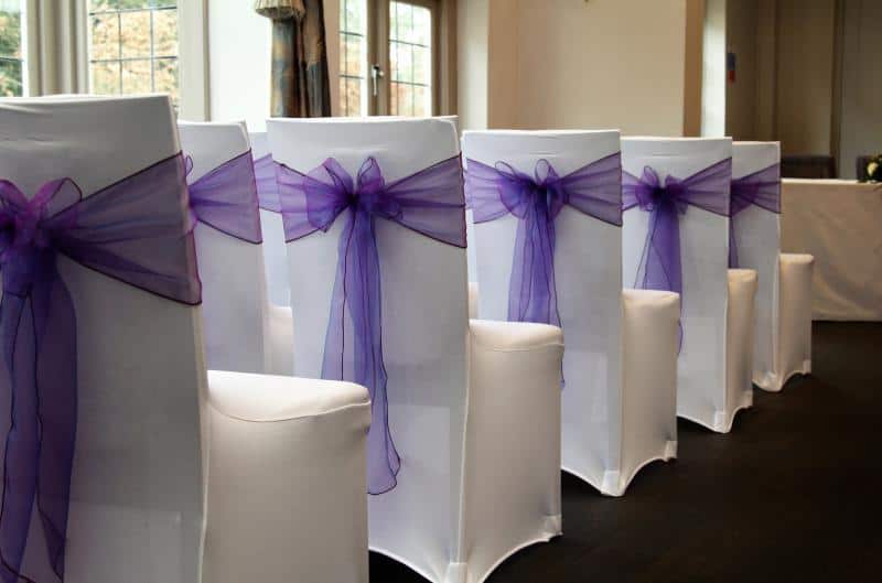 Chair Cover with sash